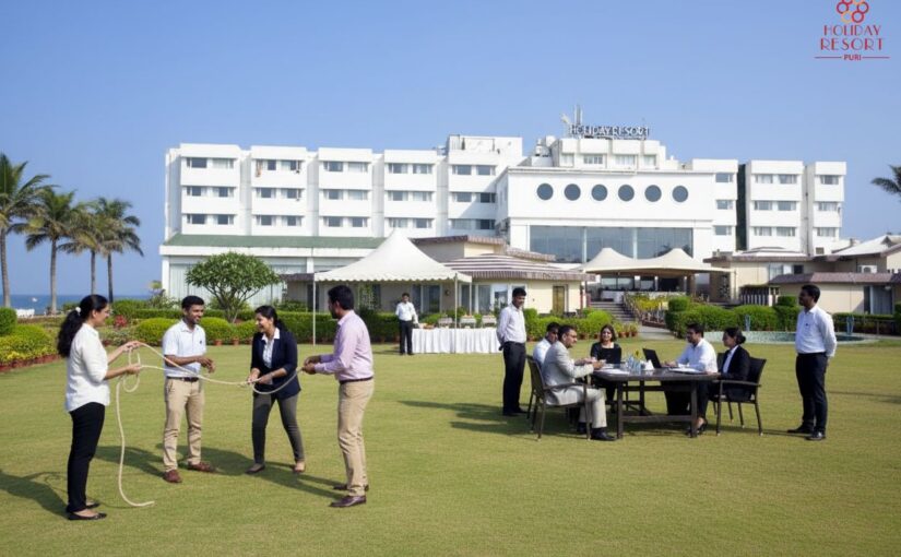 Host Corporate Retreats and Team Outings at Puri Holiday Resort: Beach, Comfort, and Productivity